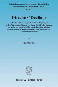 Directors' Dealings