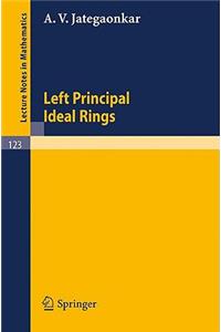 Left Principal Ideal Rings