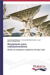 Receptores para radioastronomía