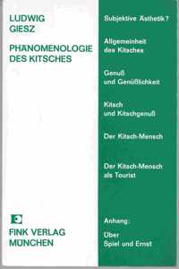 Phänomenologie Des Kitsches