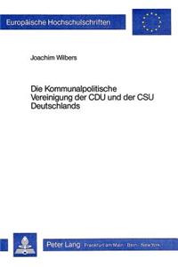 Die Kommunalpolitische Vereinigung der CDU und der CSU Deutschlands
