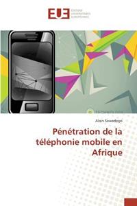 Pénétration de la Téléphonie Mobile En Afrique