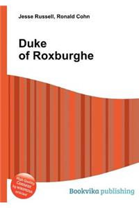 Duke of Roxburghe