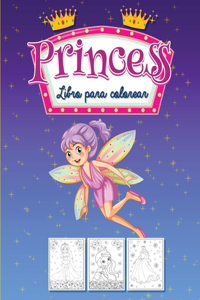 Libro para colorear de princesas