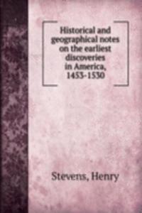 HISTORICAL AND GEOGRAPHICAL NOTES ON TH