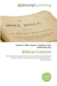 Biblical Criticism