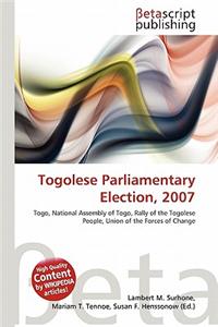 Togolese Parliamentary Election, 2007