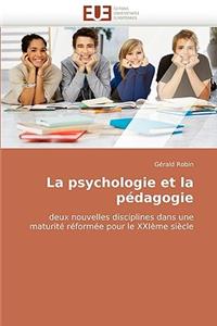 La Psychologie Et La Pédagogie