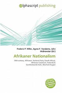 Afrikaner Nationalism