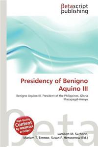 Presidency of Benigno Aquino III