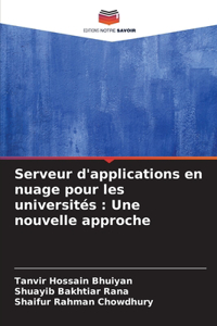 Serveur d'applications en nuage pour les universités