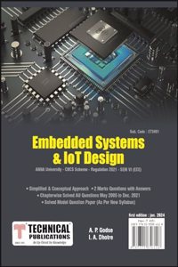 Embedded Systems and IOT Design for BE Anna University R21 CBCS (VI - ECE - ET3491)