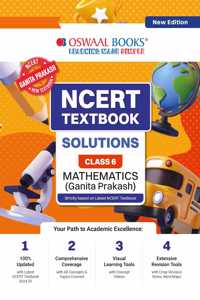 Oswaal NCERT Textbook Solution Class 6 Mathematics (New Edition)