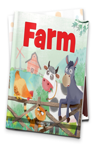 Farm - Illustrated Book On Farm Animals (Let's Talk Series)