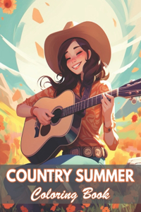 Country Summer Coloring Book