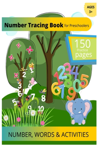 Number Tracing Book for Preschoolers