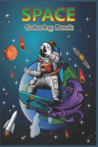 Space Coloring Book