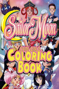 Sailor Moon Chibi Girls Coloring Book