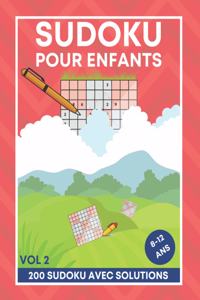 Sudoku Pour Enfants - 8-12 Ans - VOL 2