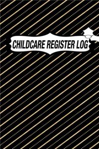 Childcare Register Log
