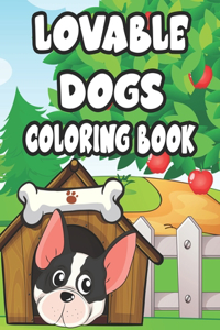 Lovable Dogs Coloring Book