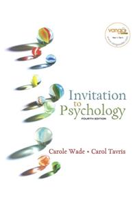 Invitatn to Psychol & Study/G& APS Curr Pkg
