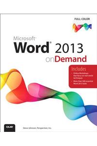 Word 2013 on Demand