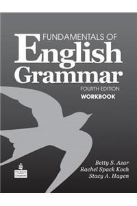 Fundamentals Eng. Grammar 4e Workbook W/AK 802212