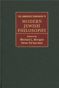 Cambridge Companion to Modern Jewish Philosophy