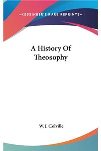 History Of Theosophy