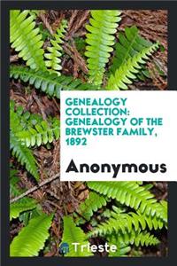 Genealogy of the Brewster Family