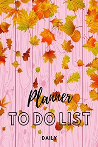 Daily Planner to Do List