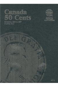 Official Whitman Coin Folder: Canada Half Dollars (50 Cents) #4: 1953-1967