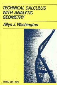 Technical Calculus with Analytic Geometry