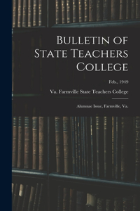 Bulletin of State Teachers College