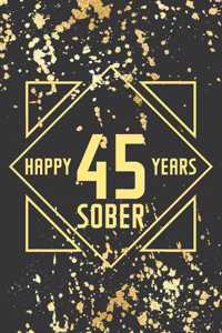 Happy 45 Years Sober