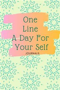 One Line A Day For Your Self Journal