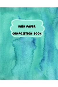 Grid Paper Composition Book