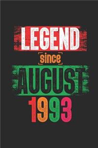 Legend Since August 1993