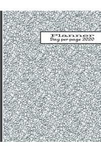 Day per page planner 2020