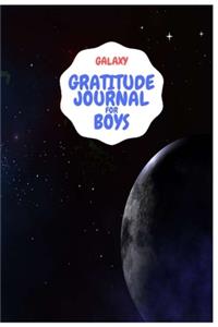 Galaxy Gratitude Journal For Boys