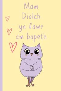 Mam Diolch Yn Fawr Am Bopeth