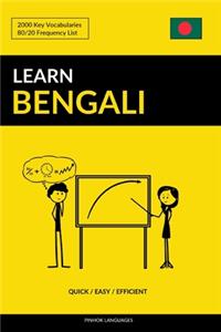 Learn Bengali - Quick / Easy / Efficient
