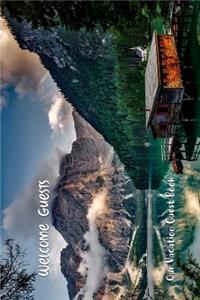 Welcome Guests Vacation Guest Book