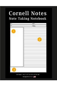 Cornell Notes Note Taking Notebook