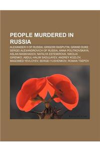 People Murdered in Russia