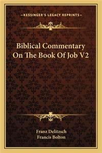 Biblical Commentary on the Book of Job V2