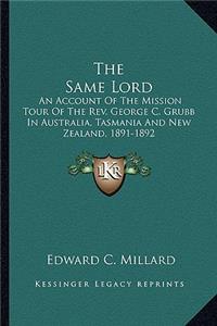 The Same Lord
