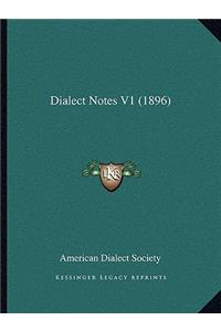 Dialect Notes V1 (1896)