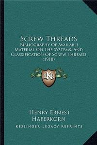 Screw Threads